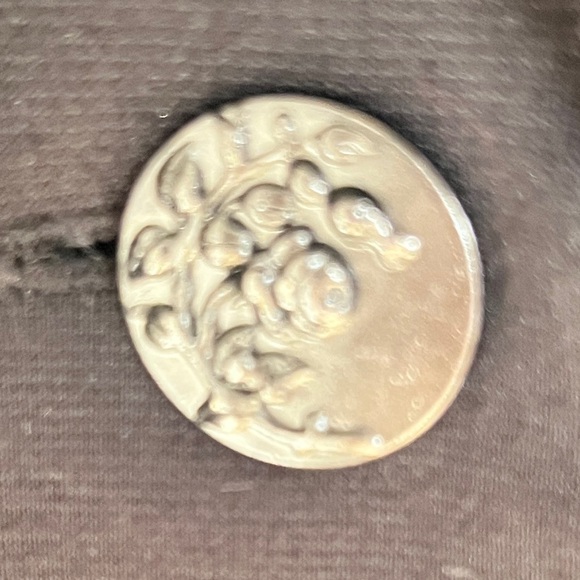 Matty‎ M Black Knit Blazer with Button Details, Size M - Picture 4 of 6